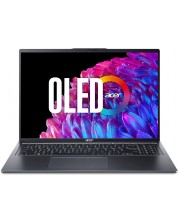 Лаптоп Acer - Swift Go 16 SFG16-72-7964, 16'', 3.2K, 120Hz, Ultra 7, сив