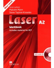 Laser 3rd Edition Level А2: Workbook + CD / Английски език A2: Учебна тетрадка + CD -1