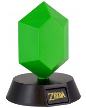 Лампа Paladone Games: The Legend of Zelda - Green Rupee,  10 cm