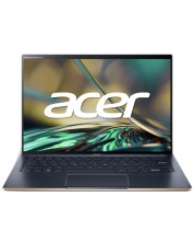 Лаптоп Acer - Swift 5 SF514-56T-73WY, 14'', 2.5K, i7, Touch, Steam Blue -1