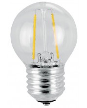 LED крушка Vivalux - GF45, E27, 4W, 3000K, филамент -1