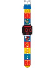 LED часовник Kids Euroswan - Super Mario Icons -1