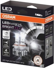 LED Автомобилни крушки Osram - LEDriving, HL Bright, HB3/H10/HIR1, 19W, 2 броя -1