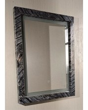 LED Огледало за стена Inter Ceramic - ICL 8060AF, 60 x 80 cm, античен мрамор -1