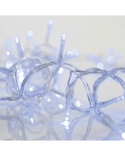 LED Лампички Eurolamp - Icicle, 144 броя, IP44, 36V, 6 W, 6 m, 8 функции, сини -1