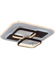 LED Плафон Rabalux - Delion 6250, IP20, 50W, 3080lm, 3000-6000K, черен -1