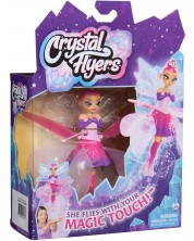 Игрален комплект Hatchimals Crystal Flyers - Летяща фея, Магическо докосване -1