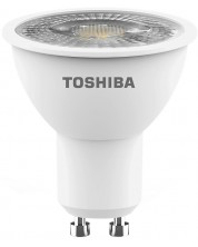 LED крушка за луна Toshiba - GU10, 5.5=63W, 450 lm, 3000K