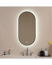 LED Огледало за стена Inter Ceramic - ICL 1850/60, Touch screen, черно -1