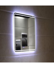 LED Огледало за стена Inter Ceramic - ICL 1799, 60 x 80 cm, синьо -1