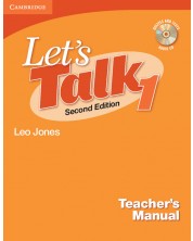 Let's Talk Level 1 Teacher's Manual with Audio CD / Английски език - ниво 1: Книга за учителя с аудио CD -1