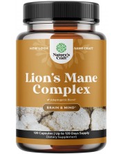 Lion's Mane Complex, 120 капсули, Nature's Craft -1