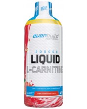 Liquid L-Carnitine 200000, розов грейпфрут, 1000 ml, Everbuild -1