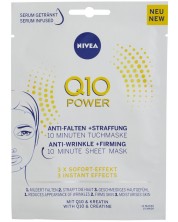 Nivea Q10 Лист маска Power, 1 брой -1
