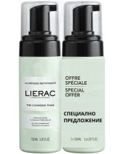 Lierac Комплект - Почистваща пяна, 2 х 150 ml (Лимитирано)