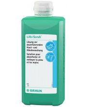 Lifo-Scrub Дезинфектант за ръце чрез измиване, 1000 ml, B. Braun -1