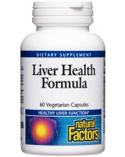 Liver Health Formula, 60 веге капсули, Natural Factors
