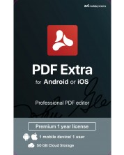 Лиценз Mobisystems - PDF Extra, за Android/iOS, 1 година