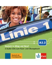 Linie 1 A2.2 Audio-CDs (2) zum Kurs- und Übungsbuch