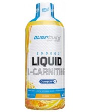 Liquid L-Carnitine 200000, портокал, 1000 ml, Everbuild -1