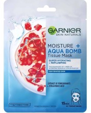 Garnier Skin Naturals Лист маска за лице Aqua Bomb, 32 g -1