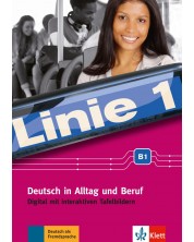 Linie 1 B1 Digital mit interaktiven Tafelbilern auf DVD-ROM -1