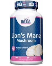 Lion's Mane Mushroom, 500 mg, 60 капсули, Haya Labs