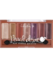 Lovely Палитра сенки Peach Desire, с четка, 7 цвята -1