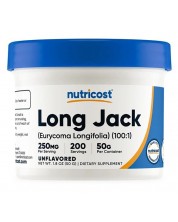 Long Jack, 250 mg, 50 g, Nutricost -1