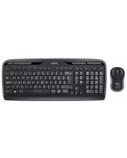 Koмплект Logitech -MK330, безжичен, черен/сив -1