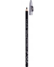 Lovely Водоустойчив молив за очи, с острилка, черен, 1.7 g