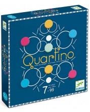 Логическа игра с цветни жетони Djeco, Quartino