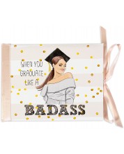 Луксозна картичка за дипломиране - Badass -1
