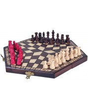 Луксозен шах за трима Sunrise - Малък -1