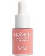 Lumene Invisible Illumination Течен руж, Pink Blossom, 15 ml -1