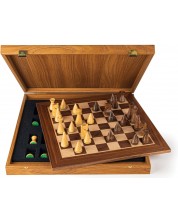 Луксозен шах Manopoulos - модернистичен, орех, 40 x 40 cm -1