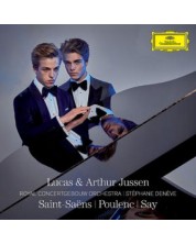 Lucas и Arthur Jussen - Saint-Saëns / Poulenc / Say (CD) -1