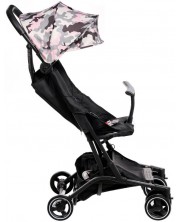 Лятна бебешка количка Zizito - Luka, черна с камуфлаж