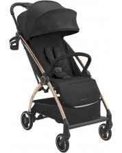 Лятна бебешка количка с автоматично сгъване KikkaBoo - Joy, Black -1