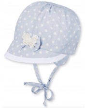 Лятна бебешка шапка с UV 50+ защита Sterntaler - 35 cm, 1-2 месеца -1