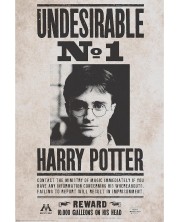 Макси плакат GB eye Movies: Harry Potter - Undesirable No. 1