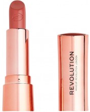 Makeup Revolution Satin Kiss Червило за устни Icon Nude, 3.5 g