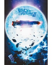 Макси плакат GB eye Movies: Back to the Future - Flying DeLorean -1