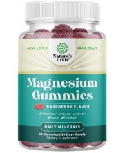 Magnesium Gummies, 60 желирани таблетки, Nature's Craft