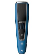 Машинка за подстригване Philips - Series 5000, HC5612/15, 0.5-28 mm, синя