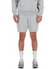 Мъжки къси панталони New Balance - Sport Essentials French Terry 7" , сиви -1