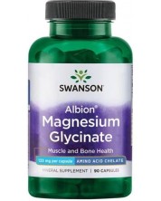 Magnesium Glycinate, 133 mg, 90 капсули, Swanson -1