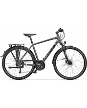 Мъжки велосипед със скорости Cross - Travel Gent, 28'', 480 mm, сив -1