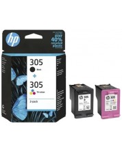 Мастилници HP - 305, за DeskJet 27xx/41xx/Envy 6000, 2 броя