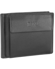 Мъжки портфейл с щипка Mano - Medio, черен -1